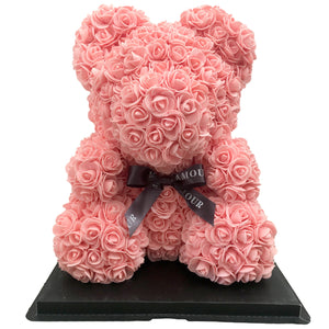 Mon Amour Rose Bear, gift idea, Home Decor, Flower, Arrangement